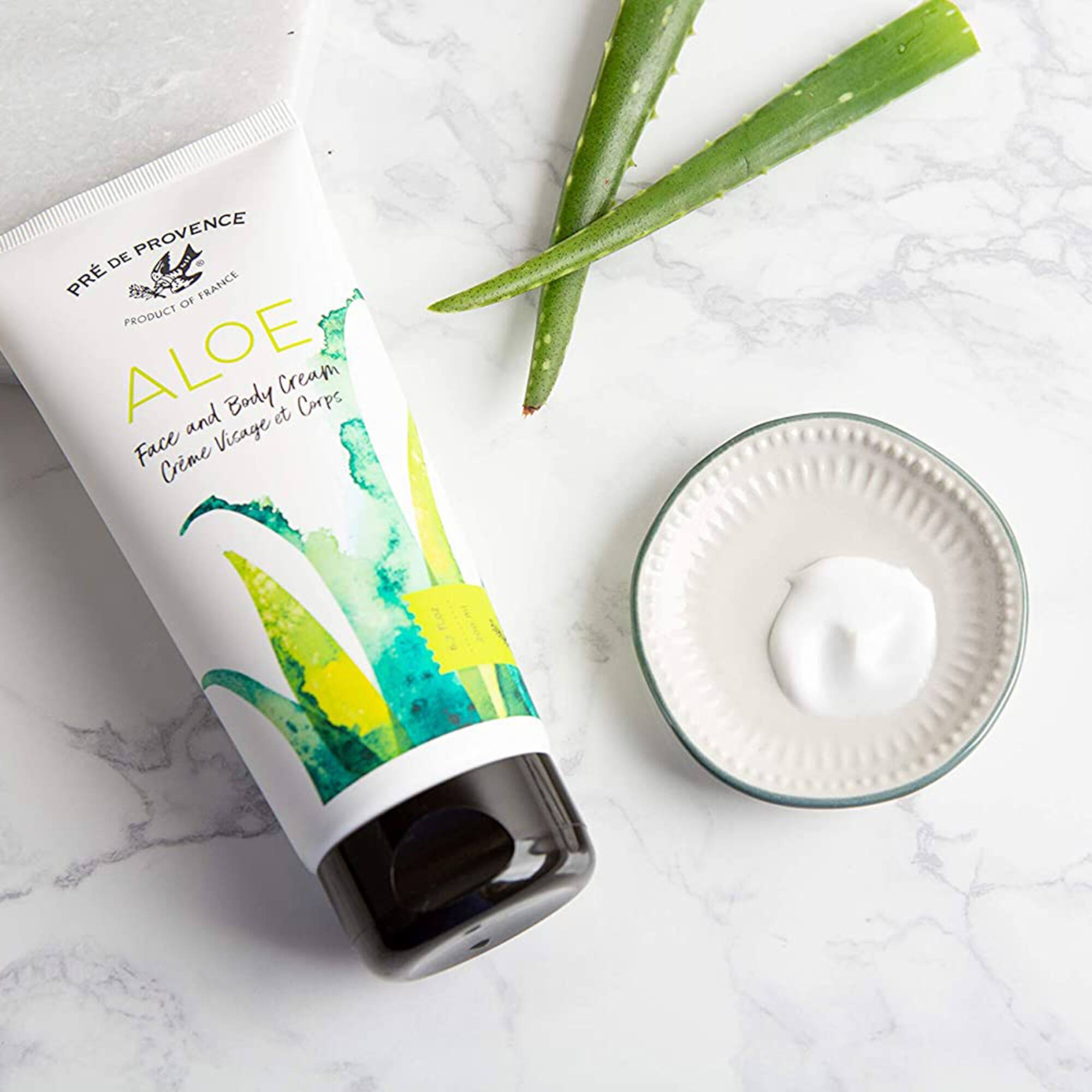 European Soaps Aloe Face & Body Cream, 200mL